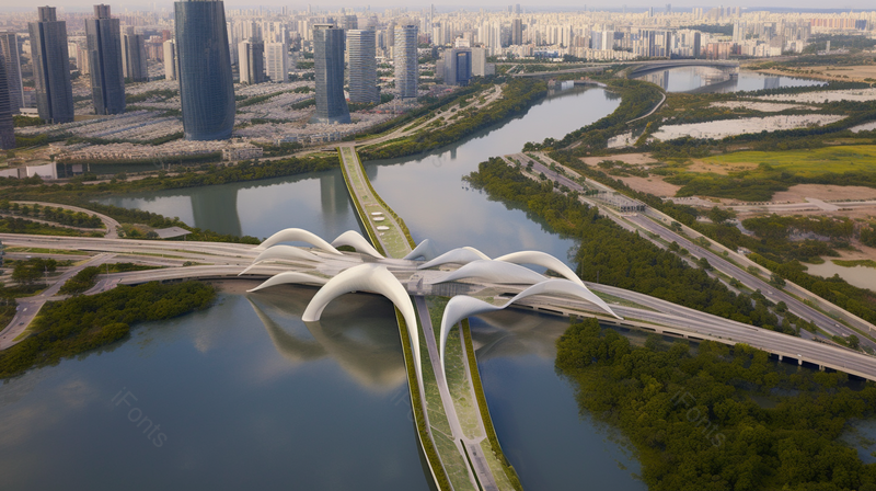 生态商务区湖心岛龙子湖智慧岛工作室,高清,摄影图,摄影图片,图片大全,摄影图免费下载